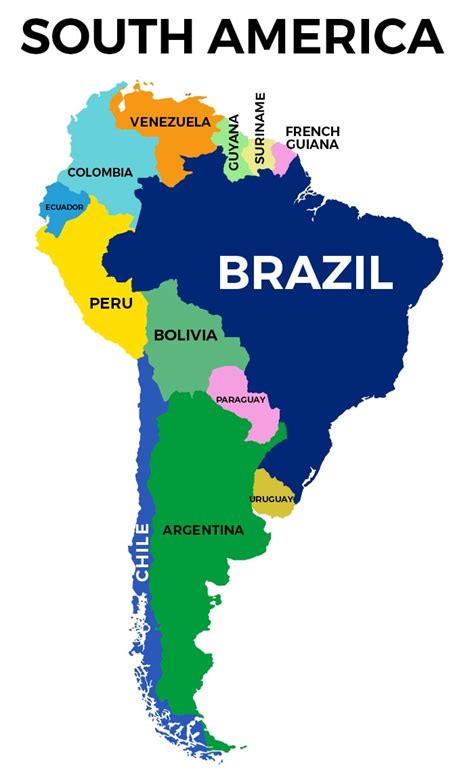Brazil Map Detailed Map Of Brazil Free Download 2022 • I Heart Brazil