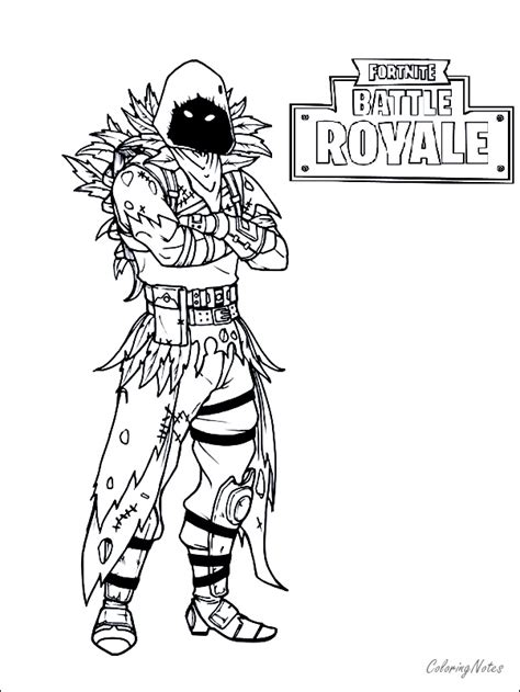 Fortnite Battle Royale Coloring Page Raven Coloring Pages Colouring Porn Sex Picture