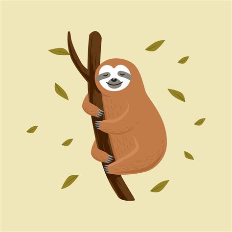 Huge library of stunning, high quality, royalty free stock images. Sloth Vector Illustration - Download Free Vectors, Clipart ...