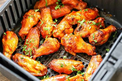 Air Fryer Chicken Wings Recipe - Yummy Healthy Easy