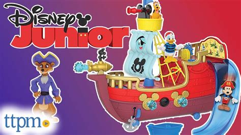 Disney Junior Mickey Mouse Funhouse Treasure Adventure Pirate Ship From