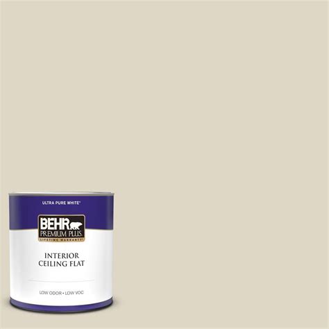 Behr Premium Plus Qt Bwc Alpaca Blanket Ceiling Flat Interior