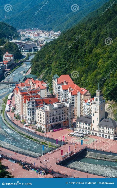 Krasnaya Polyana Sochi Russia September 2017 Rosa Khutor Ski