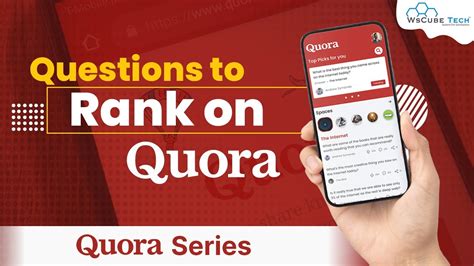 find quora questions to rank how to choose questions to answer youtube