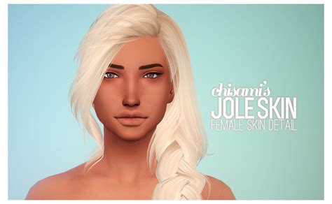 My Sims 4 Blog Chisamis Jolie Skin