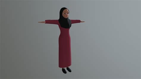hijabi 3d models sketchfab