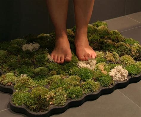 Given that moss grows in warm, damp places (and feels pretty nice on your feet too), it could be the perfect. Moss Bathroom Mat