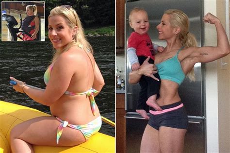 New Mum Sheds Baby Weight And Develops Rock Hard Abs After Working Out