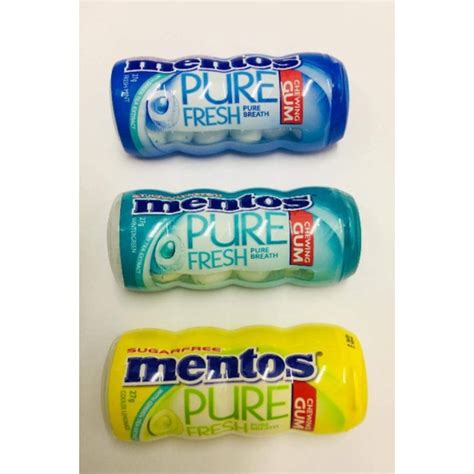 Mentos Sugar Free Pure Fresh Chewing Gum 27g Shopee Philippines