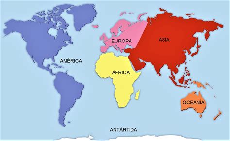 Mapas Continentes Para Imprimir