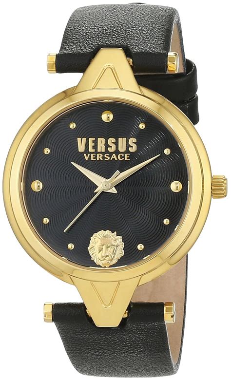 versus by versace women s sci110016 v versus analog display quartz black watch watches