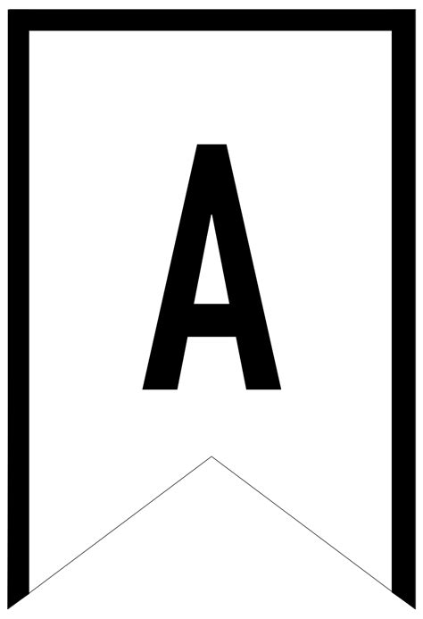 Alphabet Letters Banner Printable Free Printable Templates