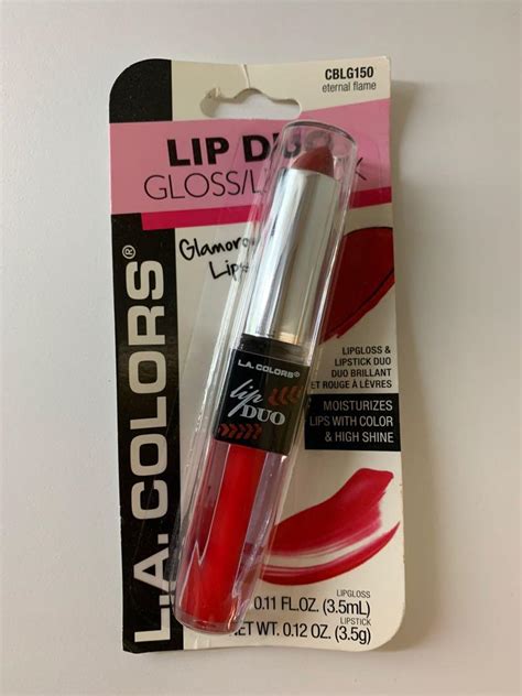 La Colors Lip Stick And Lip Gloss Duo Health And Beauty Makeup On Carousell