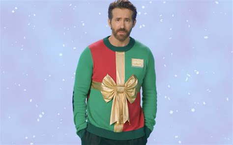 Ryan Reynolds And The Talking Ugly Sweater 12092022