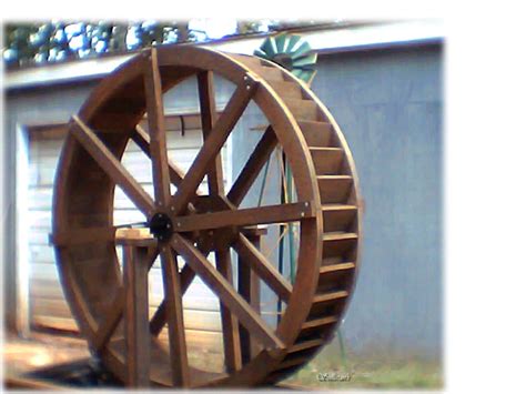 6 Foot Water Wheel By Sullivan Water Wheels