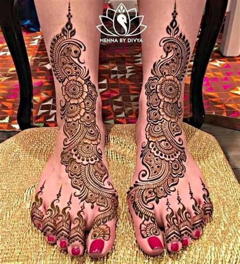 30 Mind Blowing Leg And Foot Mehndi Designs For Brides