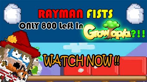 What If Rayman Fists Went Extinct In Growtopia Growtopia Youtube