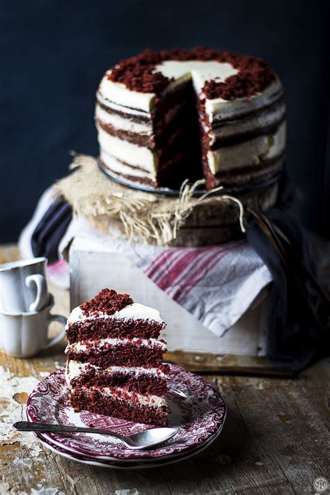 Naked Cake de Red Velvet perfecto para San Valentín Jaleo en la Cocina