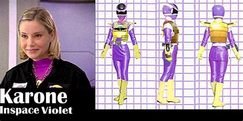 Melony Perkins As Karone Violet In Space Ranger By Powerrangerswhatif