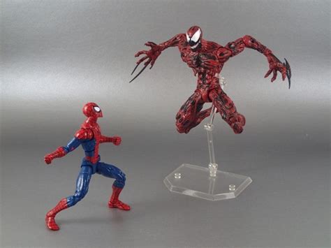 Carnage ( cletus kasady ) (marvel legends) custom action figure. Photographic Plastic: Marvel Legends Spider-Man vs Select ...
