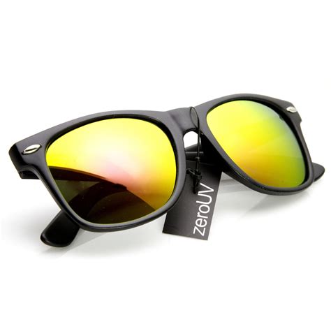Matte Black Polarized Revo Lens Wayfarer Sunglasses Zerouv