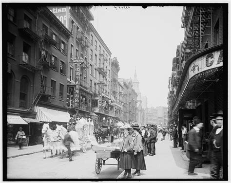 New York In The Early 1900s Harlem Coney Island China Town Mott