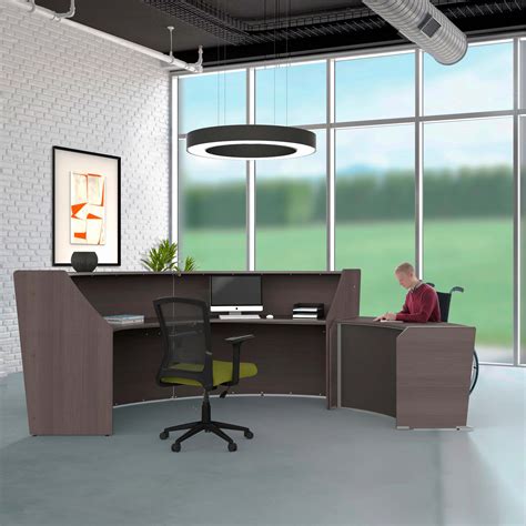 Corner Reception Desks Ada Reception Desk