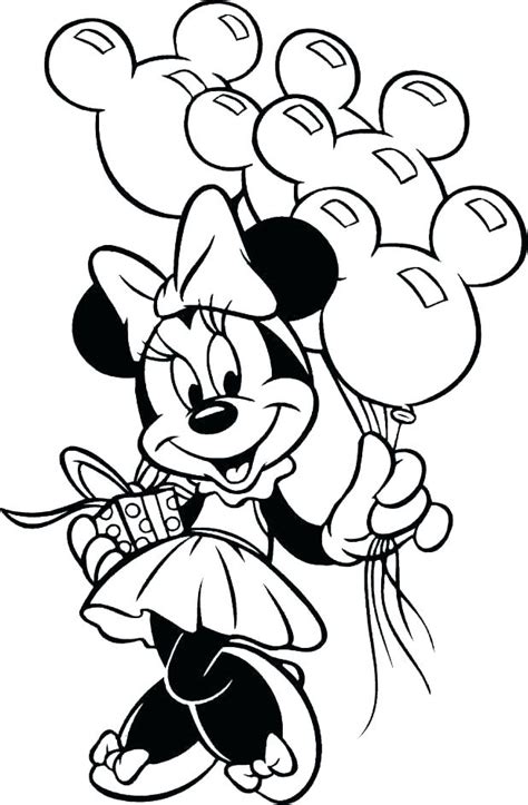 Coloring Pages Mickey And Minnie At Getdrawings Free Download