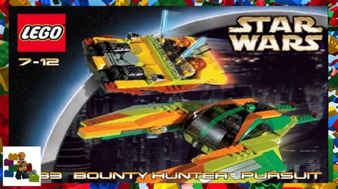 Lego Instructions Star Wars 7133 Bounty Hunter Pursuit Youtube