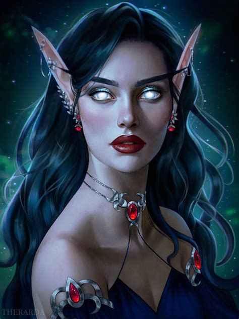 Valena Commission By Therarda On Deviantart Elf Art Character