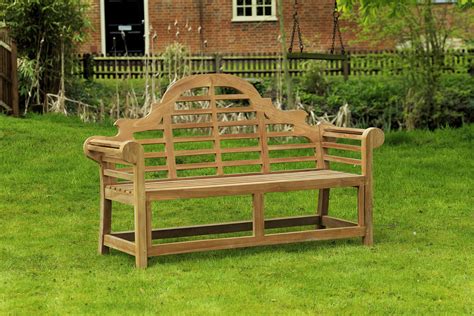 3 Seater Teak Wooden Garden Bench Outdoor Patio Seat Chair Lutyen Wood Furniture Ebay