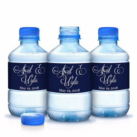 30 Personalized Wedding Water Bottle Labels Bottled Water Labels
