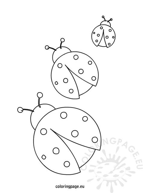 ladybugs coloring page coloring page