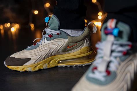 Travis Scott X Nike Air Max 270 React Has Finally Revealed Its Release