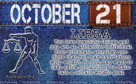 October 21 Zodiac Horoscope Birthday Personality Sunsignsorg