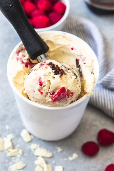 Raspberry Custard Ice Cream Recipe Raspberry