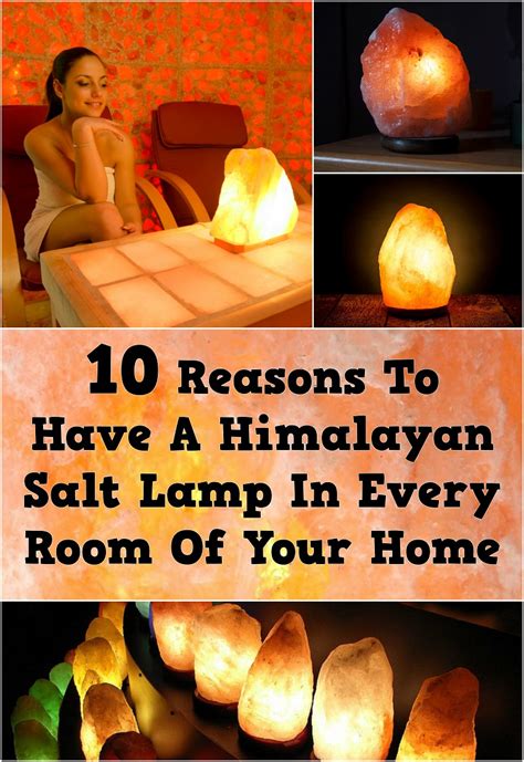 People who use pink himalayan salt lamps say that they help to increase blood flow, reduce allergy symptoms and even help to get a better sleep. 10 Reasons You Need A Himalayan Salt Lamp In Your Home