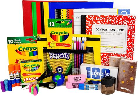 Elementary School Essentials Back To School Kit School