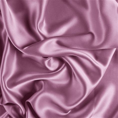 Rose Pink Silk Charmeuse Fabric By The Yard