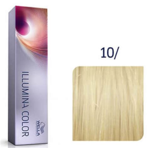 Wella Illumina Color 10 Lightest Blonde Permanent Hair Color 1Source
