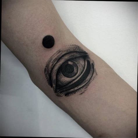 Black Circle Tattoo 07012020 №097 Circle Tattoo