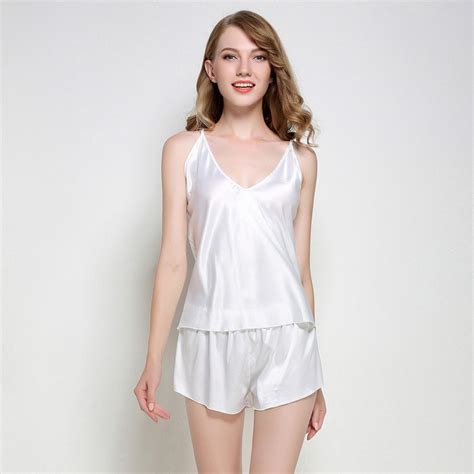 Luxury Mulberry Silk Camisole And Shorts Set