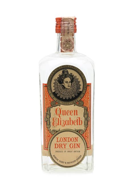 Queen Elizabeth London Dry Gin Lot 38243 Buysell Gin Online