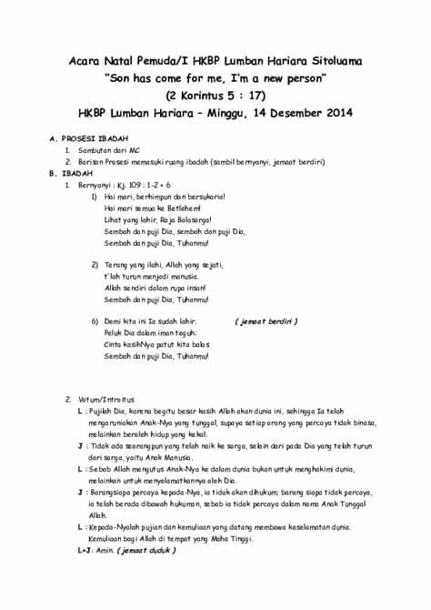 Komisi liturgi dan musik (klm) gereja toraja menerbitkan buku panduan natal 2014 dan paskah 2015. 30+ Trend Terbaru Susunan Acara Natal Pemuda Kreatif ...