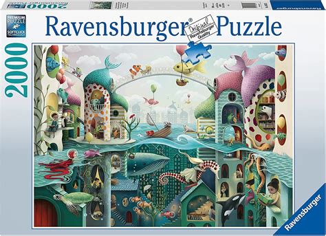 Ravensburger If Fish Could Walk 2000 Piece Jigsaw Puzzle