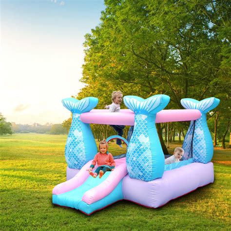 Otviap Bounce Housemermaid Inflatable Castle 420d Oxford 840d Children