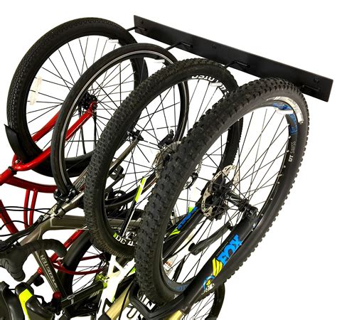 Storeyourboard Blat Bike Wall Storage Rack Holds 4 Bicycles Heavy
