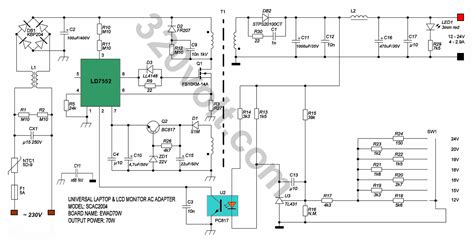 Troubleshooting repairing or understanding repair switching mode power supply basics 9 working principle of smps 10 smps diagram 11 switch mode power supply repair. ADJUSTABLE SMPS 12V 24V LAPTOP LCD MONITOR ADAPTER LD7552 ...