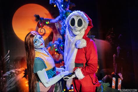 How To Meet Jack Skellington Sandy Claws And Sally Before Mickeys