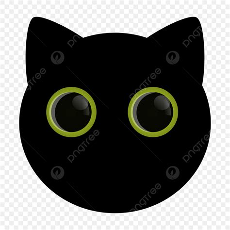 Kartun Kepala Kucing Hitam, Kucing, Kucing Lucu, Kepala Kucing PNG dan